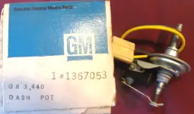 General Motors 1367053 1964 Buick Nos Dashpot Skylark Sport Wgn- St 300 Olds F85 V6 J.t Mib