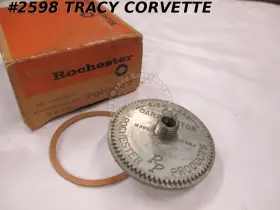 7010927 General Motors 1957 Chevrolet Nos Gm# Delco Rochester Thermostat Cover And Coil Assembly