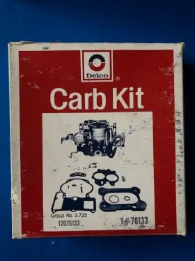 Genuine Delco 76133 Carb Repair Kit 1984 Chevy/gmc Truck 6 Cyl 2bbl Rochester 2se Carburetor