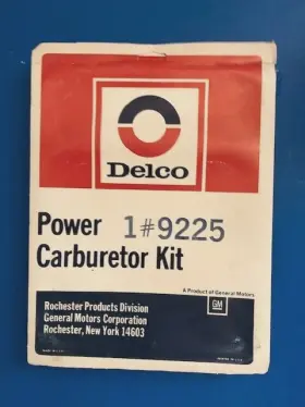Genuine Delco 9225 Carb Repair Kit For 1972 Chevy Vega 4 Cyl With A 2bbl Rochester 2gv