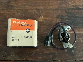 Gm 1993494 Nos Delco 1969 Chevrolet Camaro Z28 Nova Ss 4-speed Back-up Light Lamp Switch
