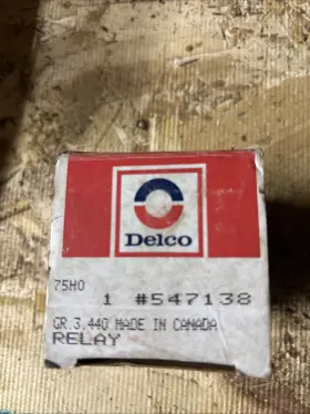 Gm #547138 Nos Corvette Camaro Z 28 547138 Relay Gr 3.440 Choke Anti Dieseling
