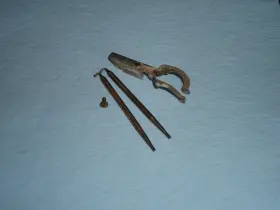 Bas53026 Gm Rochester Quadrajet 4-barrel Carburetor B Hanger As Secondary Metering Rod Set Bas53026 Gm Rochester Quadrajet 4-barrel Carburetor B Hanger As Secondary Metering Rod Set