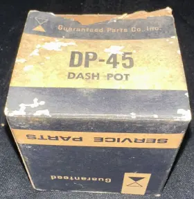 Gp - Guaranteed Parts Dp-45 Vintage Auto Part Co. Dash Pot Nos In Original Box