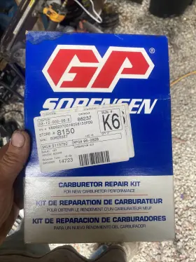 Gp Sorensen 96-282b Carburetor Repair Kit