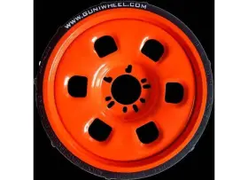 Guniwheel Llc Gw.2556 - 56 Universal 5/6 Lug Pattern Wheels Orange