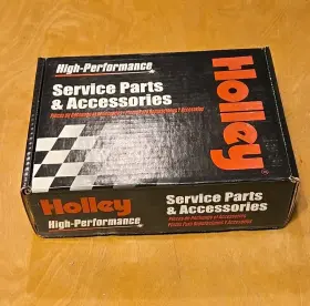 Holley 090127468135 Read Desc. Performance 34-37 Fuel Bowl Kit Open Box