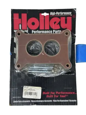 Holley 090127477823 Carburetor Adapter Plate 17-72 Carb Spacer