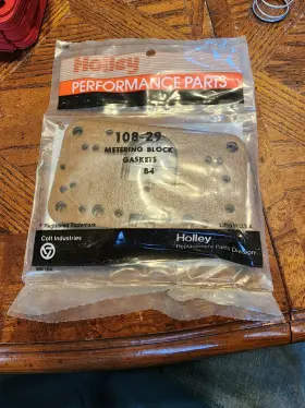 108-29-2 Holley 108-29 Metering Block Gasket