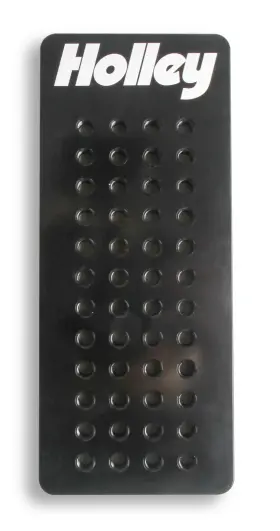 Holley 122-220 Jet Assortment Billet Plate Only