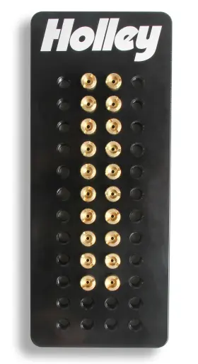 Holley 122-250 Jet Assortment Kit With Billet Plate 80-89
