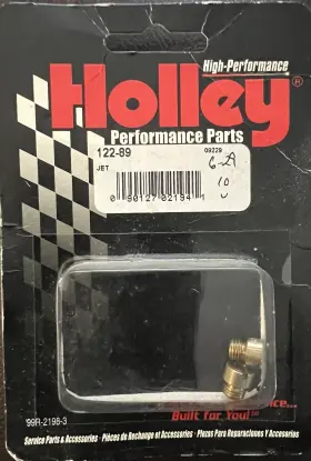 122-89 Holley Jet 2pcs 122-89 Holley Jet 2pcs