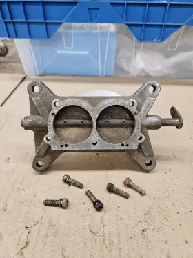 Holley 12r-3646b 1967 1968 1969 Corvette Tri Power 3x2 End Carburetor Base Plate