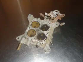 Holley 12r-5204 4-barrel Carburetor Baseplate Vacuum Secondary 600 Cfm Chevy