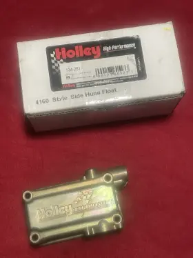 134-281 Holley Genuine Fuel Bowl Primary Side Hung Float Style 4160