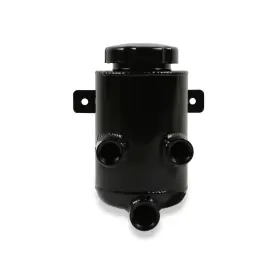 Holley 198-212 Power Steering Remote Reservoir Black Aluminum