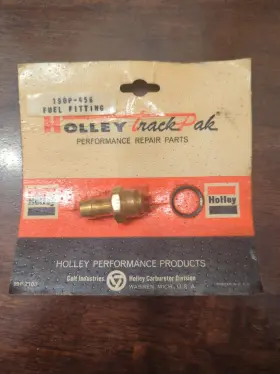 19bp-458 Holley Track Pak #19bp-458 Fuel Fitting Nos