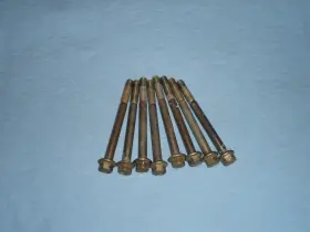 Holley 1ahex4150 4150 4-barrel Carburetor Hex Head Fuel Float Bowl Screws Set 8 1a