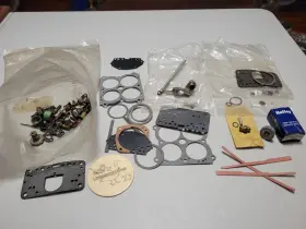 Holley 25r-591-35as 4 Barrel Carburetor Parts Lot Gaskets Seals 4bbl For Ford Chevy Dodge