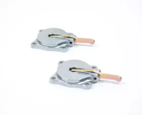 Holley 26-139sa Pair 30cc Aluminum Accelerator Pump Cover Carburetor Carb 4150 4160