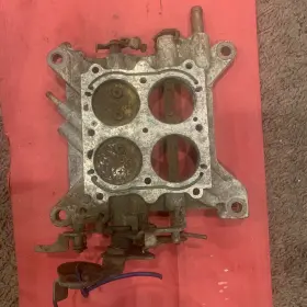 Holley 2b12r5204 Carburetor Baseplate 1850 600 Cfm 12r-5204 Chevy With Kick Down