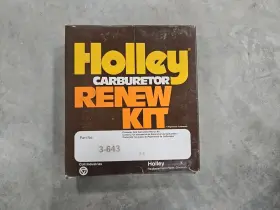 Holley 3-643 Renew Rebuild Kit New Old Stock