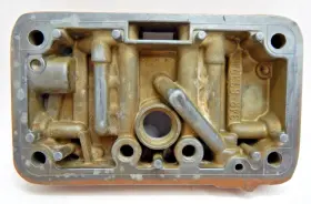 Holley 34r-6737b 4 Barrel Carburetor Fuel Metering Block 34r 6737 B Nice Vintage