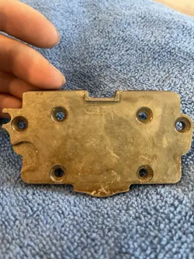 34r-2007b Holley 34r2007b Carburetor Secondary Metering Plate