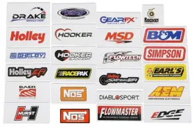 Holley 36-564 Sticker Pack - Muscle Car Enthusiast