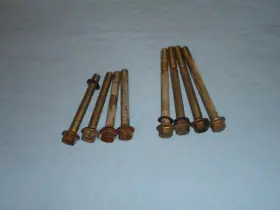 Holley 3chex4160 4160 4-barrel Carburetor Hex Head Fuel Float Bowl Screws Set 8 3c
