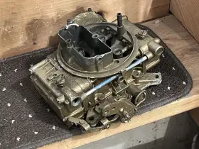 Holley 4397 Carb 4 Barrel Used Vacuum Secondary Possible Marine Boat