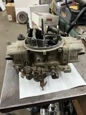 Holley 4777-4 650 Double Pumper Core For Rebuild Carburetor