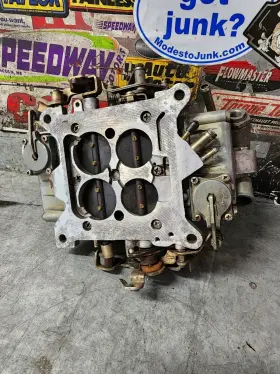 Holley 6708-1 Carburetor 6708 Carb 4 Barrel Used Double Pumper Rare 650 Cfm Elec Choke