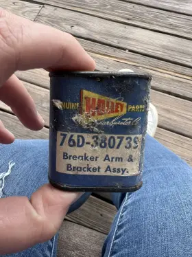 76d-380739 Holley Parts Breaker Arm And Bracket Assembly In Can 76d-166as 76d-380739 Holley Parts Breaker Arm And Bracket Assembly In Can 76d-166as
