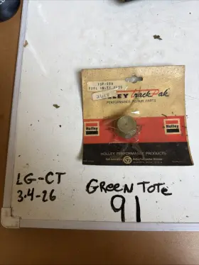 7bp-569 Holley 7bp569 Track Pak Carburetor Fuel Inlet Plug Vintage New In Package 7bp-569 Holley 7bp569 Track Pak Carburetor Fuel Inlet Plug Vintage New In Package