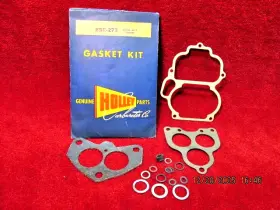 Holley 85r-273 1937-1953 Ford Mercury 94/aa-1 2100 Carburetor Flange Gasket Kit