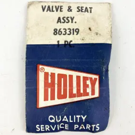 Holley 863319 Nos Carburetor Valve And Seat Assembly Oem Replacement Part Usa