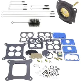 Holley 9109639 37-119 4160 4bbl 600cfm Carb Rebuild Kit/cleaning Brushes
