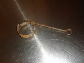 Acc8ha Holley 8ha 1-barrel Carburetor Air Cleaner Clamp 1948-1951 Ford 226 6-cylinder