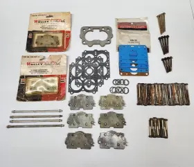 Holley Bp-2007-13 Carburetor Parts Lot Metering Plates Gaskets Bowl Screws Transfer Tubes