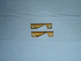 Holley Bvb2 Oem Fuel Float Bowl Brass Vent Baffle Set 2 4150 4-barrel Carburetor