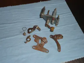 Holley Hcm102324 Carburetor Manual Choke Parts Lot 4-barrel Vacuum Secondary 4150 4160 1a