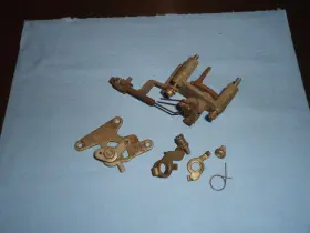 Holley Hcm91724 Carburetor Manual Choke Parts Lot 2-barrel 2300 Carb 7448 4412 500 Cfm