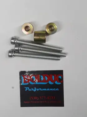 Holley Hcsk175 1.75 Inch Long Choke Housing Mounting Screws And Spacer Kit