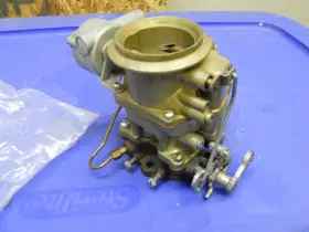 R1133 Holley 2bbl. Carburetor Ford Early 50s W. Electric Choke Rare Item