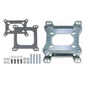 Holley R2065 Rpc Cast Aluminum Carburetor Adapter 2-bbl To 4-bbl Base