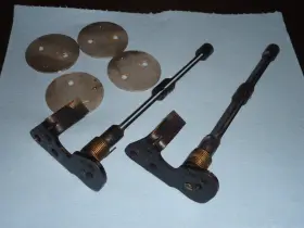 Holley Ts4500 4-barrel Carburetor Primary Throttle Shaft Blade Lot Dominator 4500 Carb