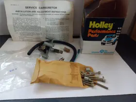 Holly Performance Parts R-1850-2aaa Carburetor Rebuild Kit Opened With Instructions For