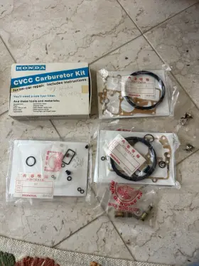 06161-657-013 Honda Civic 76-79 Cvcc Accord 76-78cvcc Oem Carburetor Repair Kit 103357 Nos