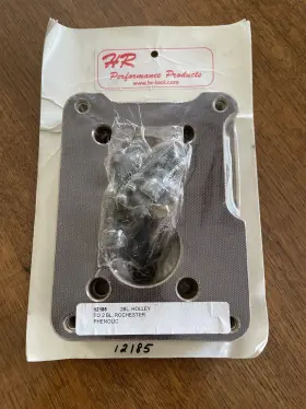 Hr Performance Products 12185 2 Bl Sbc To Holley Phenolic Carburetor Adapter New Unused